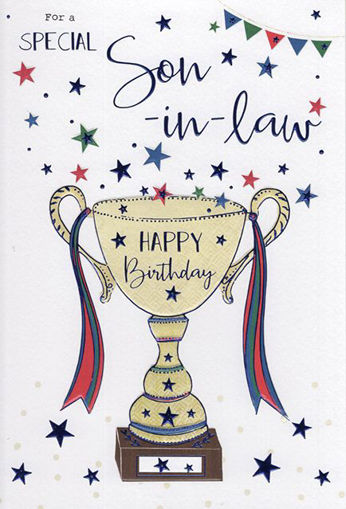 Picture of SON IN LAW BIRTHDAY CARD